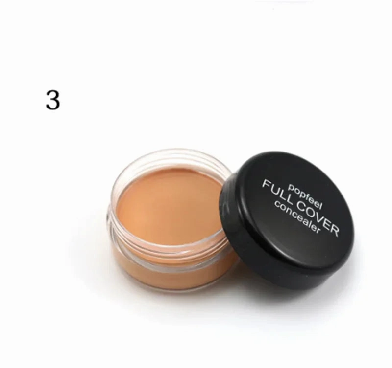 Hide Blemish Face Eye Lip Cream Concealer Makeup Foundation Professional Full Cover Contour Base Make Up Concealer Cream hot
