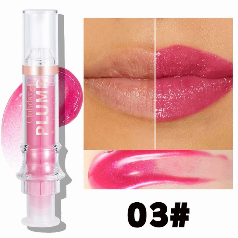High-Shine Fuller Lip Color Gloss Vitamin E Lip Plumper