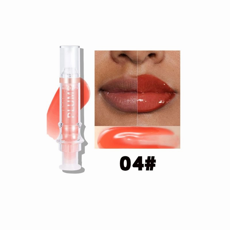 High-Shine Fuller Lip Color Gloss Vitamin E Lip Plumper