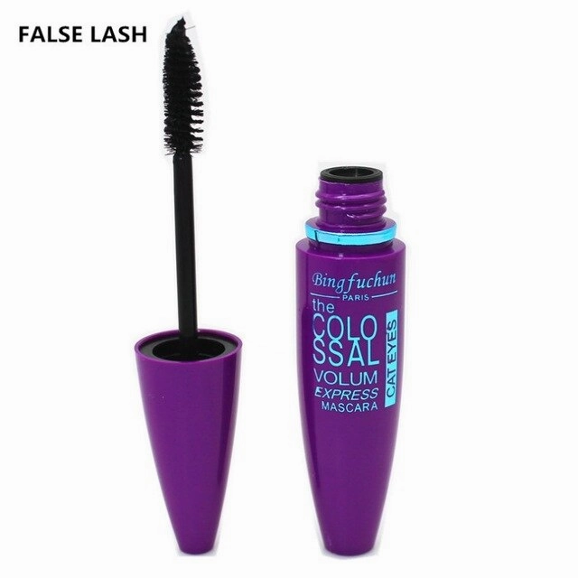 Hot! Makeup Mascara Long Thick Curling Lengthening Waterproof Mascara Cosmetic Length Extension Black Eyelash