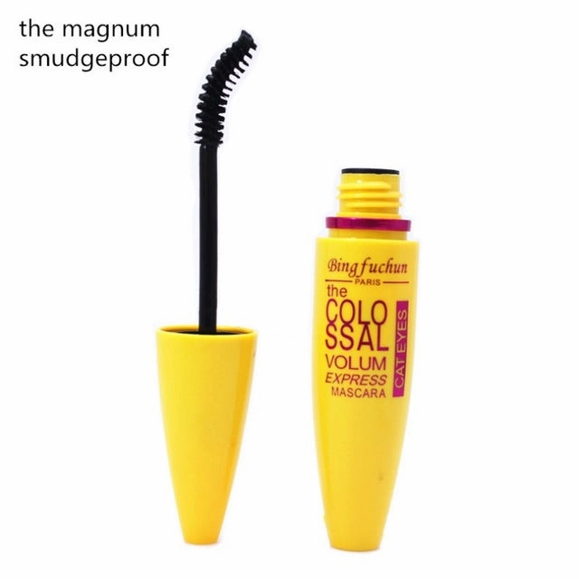 Hot! Makeup Mascara Long Thick Curling Lengthening Waterproof Mascara Cosmetic Length Extension Black Eyelash