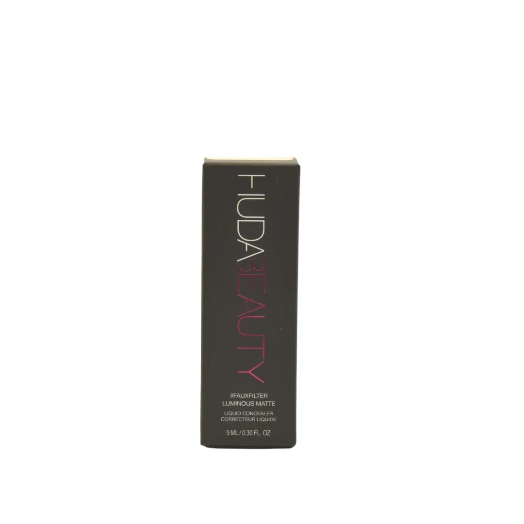 HUDA BEAUTY #FauxFilter Luminous Matte Buildable Coverage Crease Proof Concealer Yogurt Drops 1.5 Beige