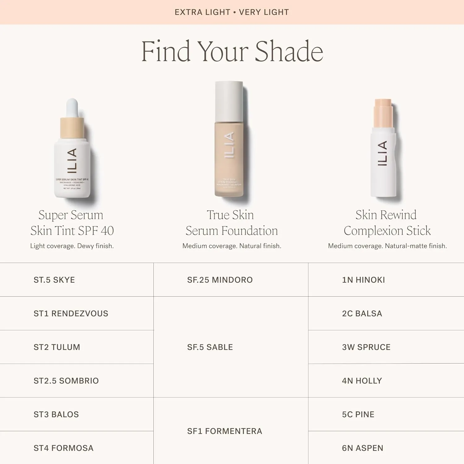 ILIA - Skin Rewind Complexion Stick - Foundation   Concealer   Skincare | Non-Toxic, Vegan, Cruelty-Free, Clean Makeup (6N - Aspen, 0.35 oz | 10 g)