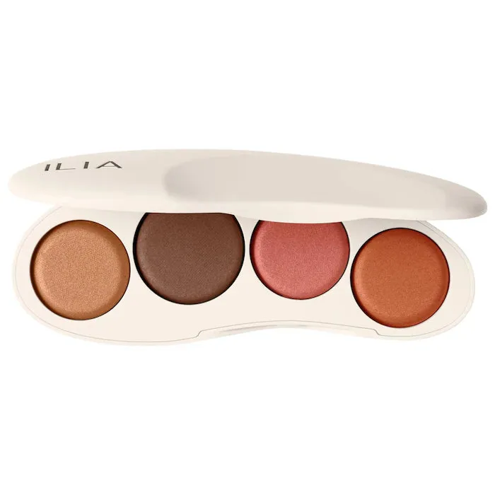 ILIA | The Ethereal Baked Face Palette - Long-Wear Bronzer, Highlighter & Blush