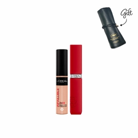 Infaillible Conncealer   Matte Resistance Liquid Lipstick   FREE Cannes Pouch At 20% OFF