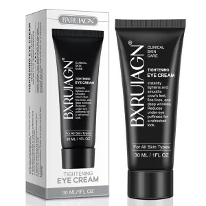 Instant Eye Tightener – Under Eye Tightening Cream for Puffiness & Wrinkles, Anti-Aging Serum with Hyaluronic Acid & Peptides, Dark Circle Treatment, Hypoallergenic & Vegan