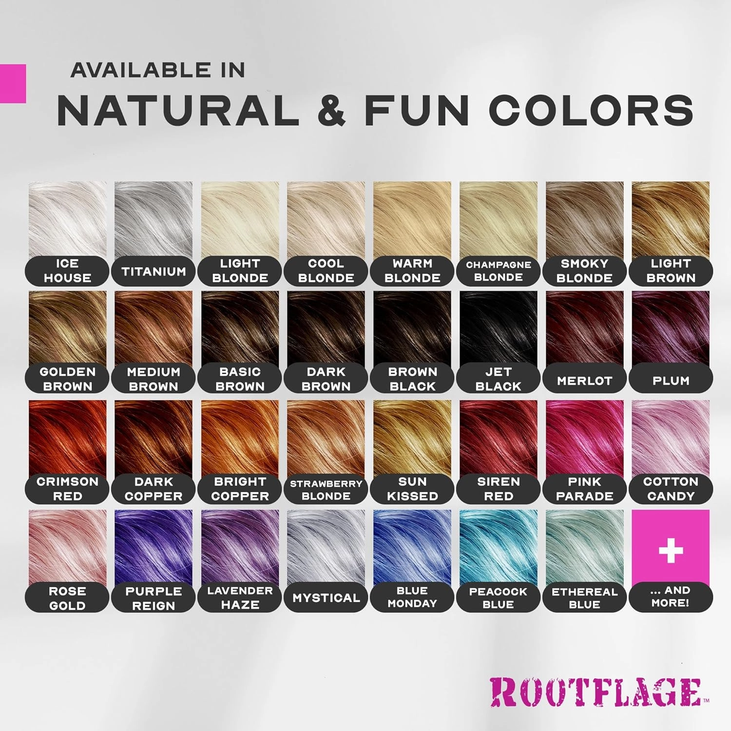 Instant Touch Up Hair Powder | Temporary Hair Color & Root Concealer | Available in Blonde, Brunette and 10 Other Hair Shades | Includes Applicator with Detail Brush (11 Strawberry Blonde)