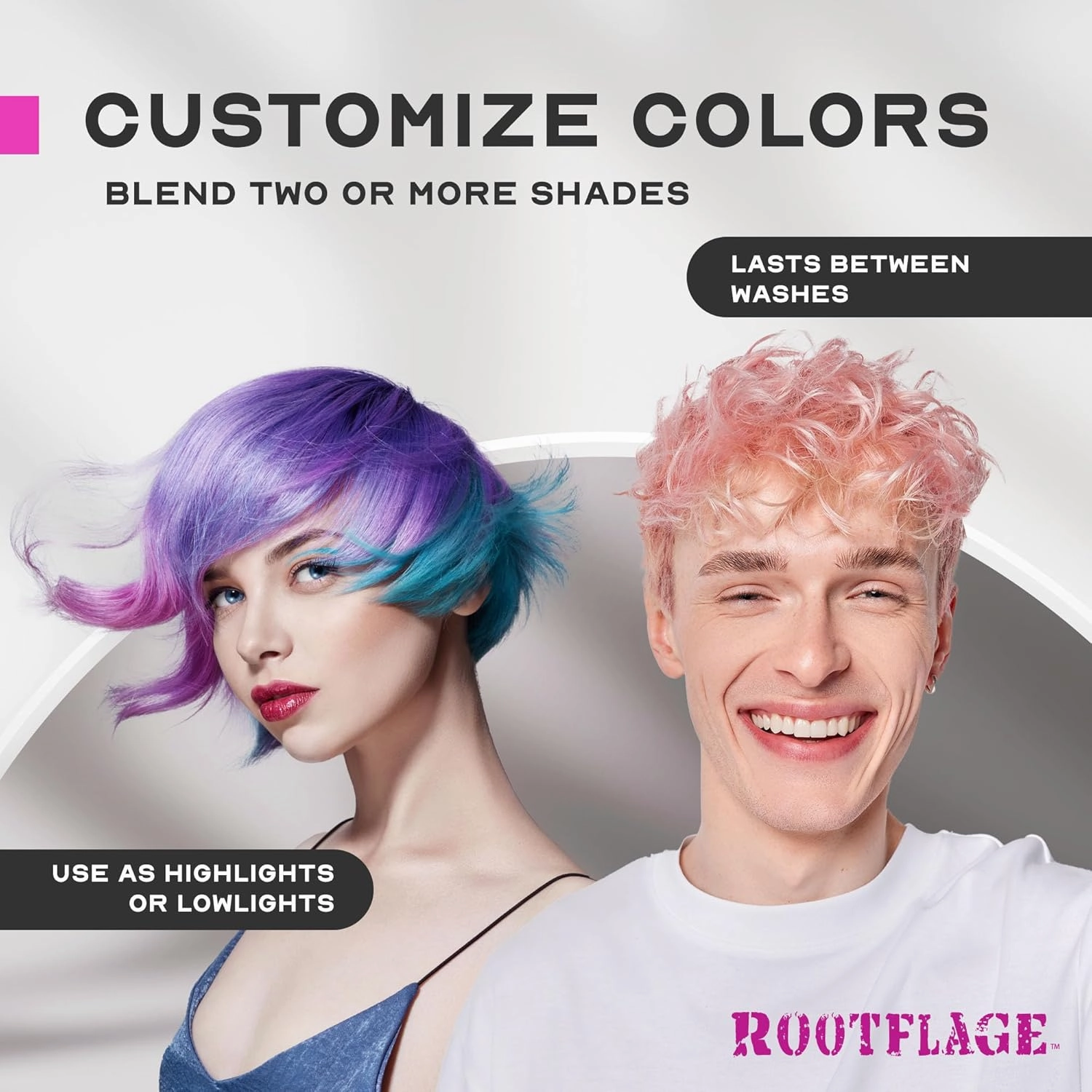 Instant Touch Up Hair Powder | Temporary Hair Color & Root Concealer | Available in Blonde, Brunette and 10 Other Hair Shades | Includes Applicator with Detail Brush (11 Strawberry Blonde)