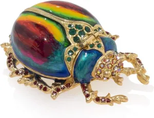 Jay Strongwater - Scarab Box - Pharaoh