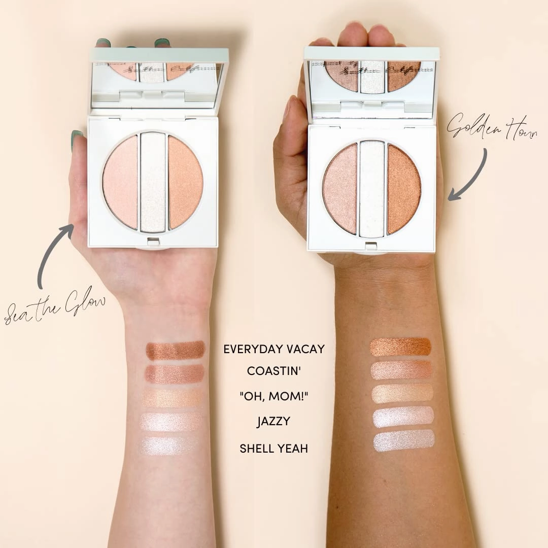 Jazmine Beauty - Illuminating Highlighter Trio - Golden Hour