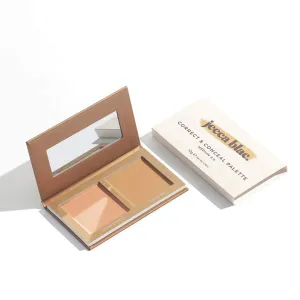Jecca Blac Correct and Conceal Medium Coverage Palette, Lightweight Long Lasting Formula, Medium To Full Coverage, Gender Neutral & LGBTIQA  Inclusive Make Up, Medium 3.0, 0.42 oz