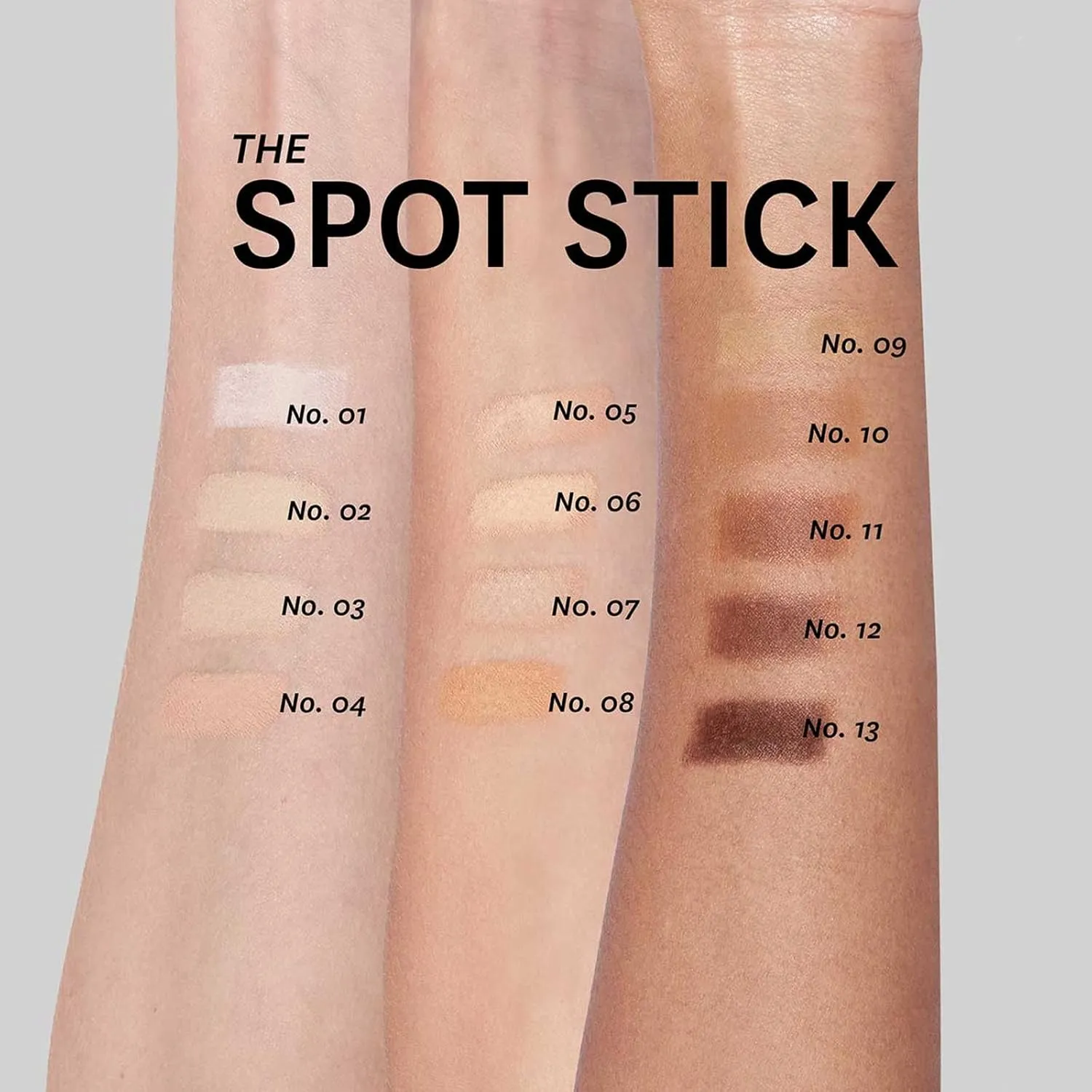Jillian Dempsey Spot Stick Concealer | Easy Blending Matte Concealer for Blemishes & Uneven Skin Tones | Shade No. 13: Deep with Plum Undertones