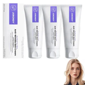 Jorondy Anti-Wrinkle Skin Cream for Remove Wrinkles, Firms Skin,Effectively lifts, firms and revitalizes the skin (3PCS)