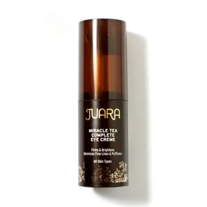 Juara Miracle Tea Complete Eye Creme | Nourish Dark Circles, Puffiness | Reduce Appearance of Fine Lines | Cruelty Free, Paraben & Sulfate Free, Vegetarian | 0.5 oz