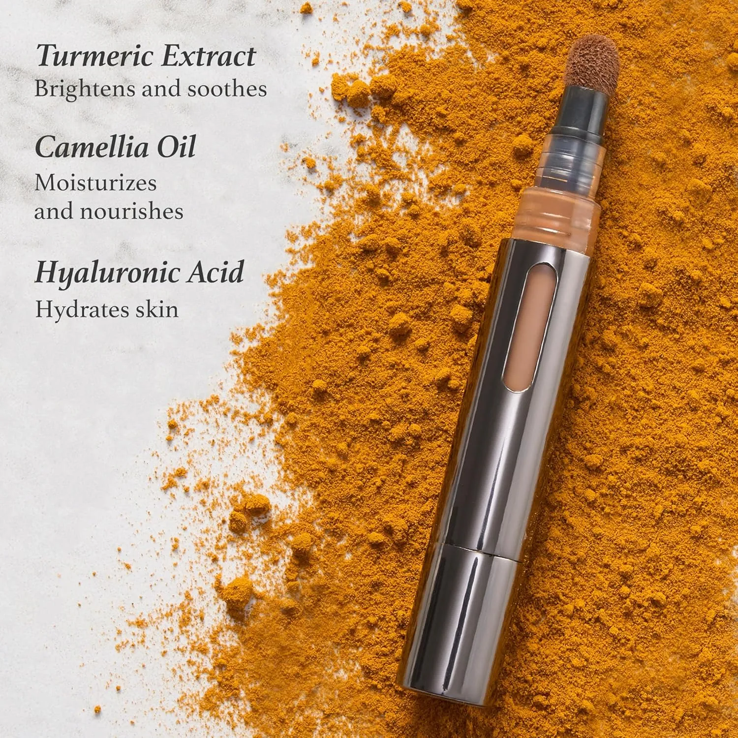 Julep Cushion Complexion Concealer & Corrector Stick -200 Nude - Infused with Turmeric & Hyaluronic Acid - Medium Coverage - Natural Finish