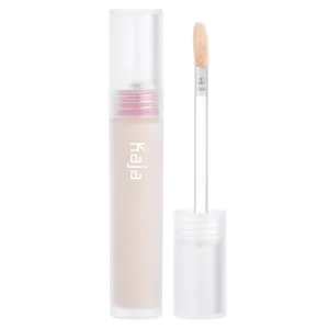 Kaja Liquid Concealer - Don't Settle | with Aqua Ceramide, Hydrating, Buildable, Lightweight, Seamless Coverage, 01 Sweet Rice, 0.21 Oz