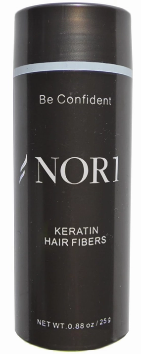 Keratin Hair Building Fibers: Hair Fiber Filler and Thickener for Men and Women - Cover Up and Concealer for Thinning Areas or Minor Bald Spot - Thicker, Fuller Hair in Seconds - 25 grams