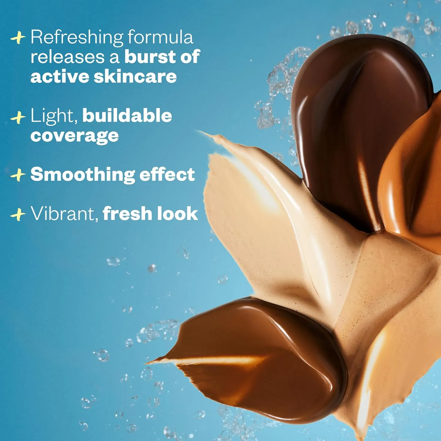 Kosas BB Burst Tinted Face Gel Cream - Supports Healthy Collagen, Smoothes Skin, Hydrates & Moisturizes - Lightweight Buildable Coverage - Light  Cool 15, (1 Oz/30 ML)