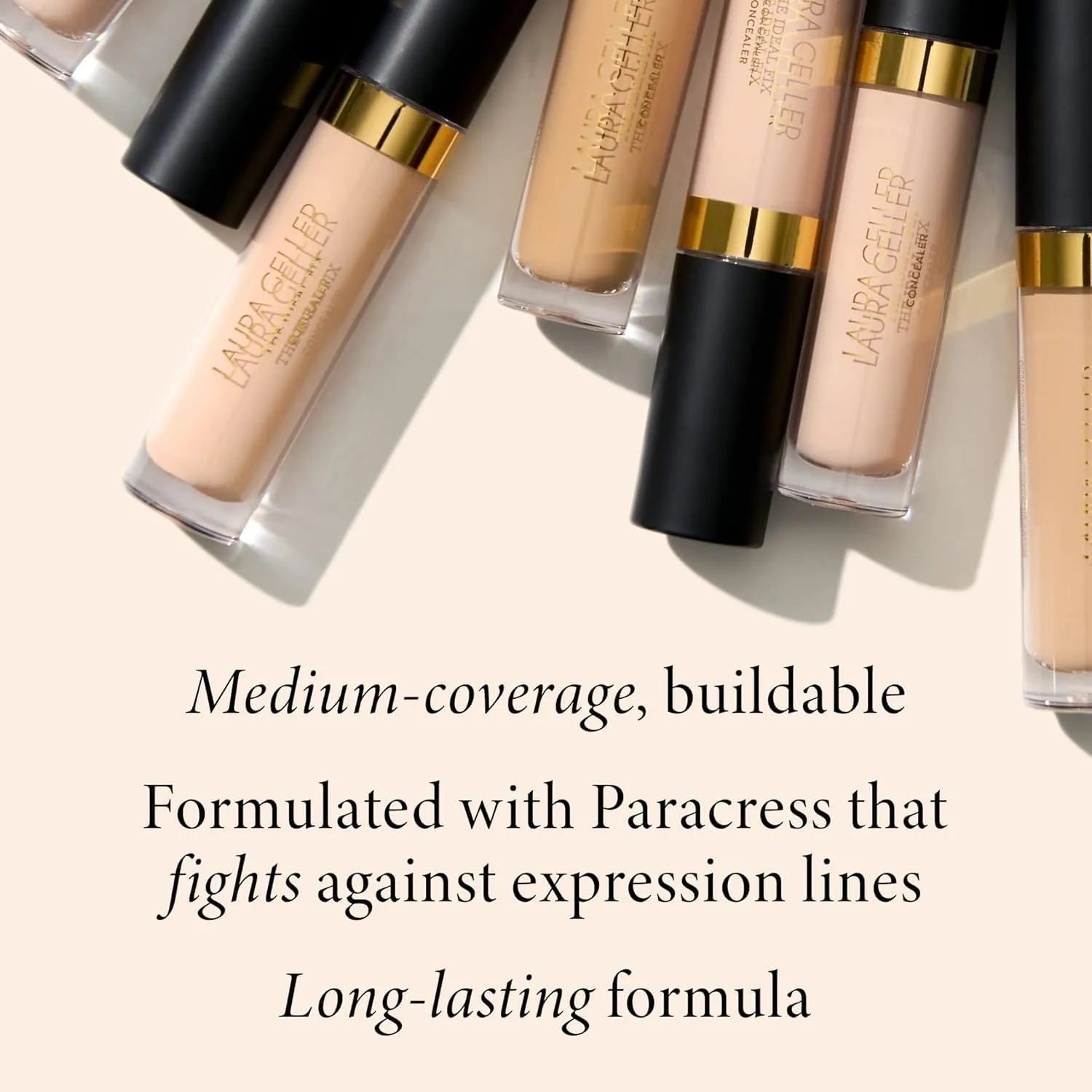 LAURA GELLER NEW YORK The Under Cover Kit: Ideal Fix Concealer   Precision Angled Concealer Brush (04 Medium)