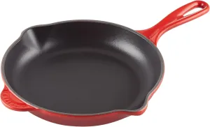 Le Creuset Classic Cast Iron Handle Skillet, 9", Cerise