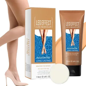 Leg Makeup Waterproof No Transfer, Leg Makeup Lotion, Beauty Body Coverage Perfector, Leg and Body Cover Up Makeup, Long Lasting Body Foundation, Full Coverage Foundation and Concealer (3#)