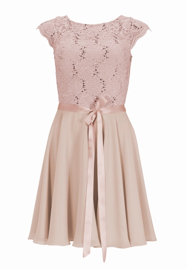 Liliana dress Peach blush