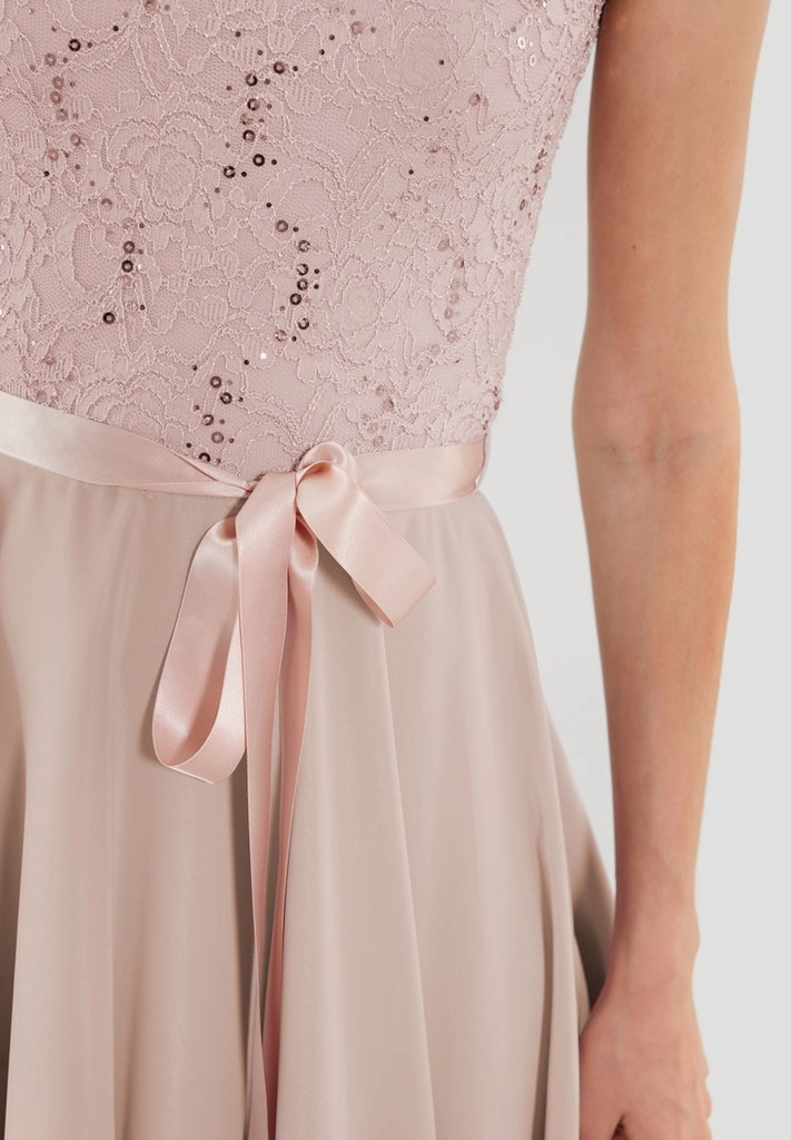 Liliana dress Peach blush