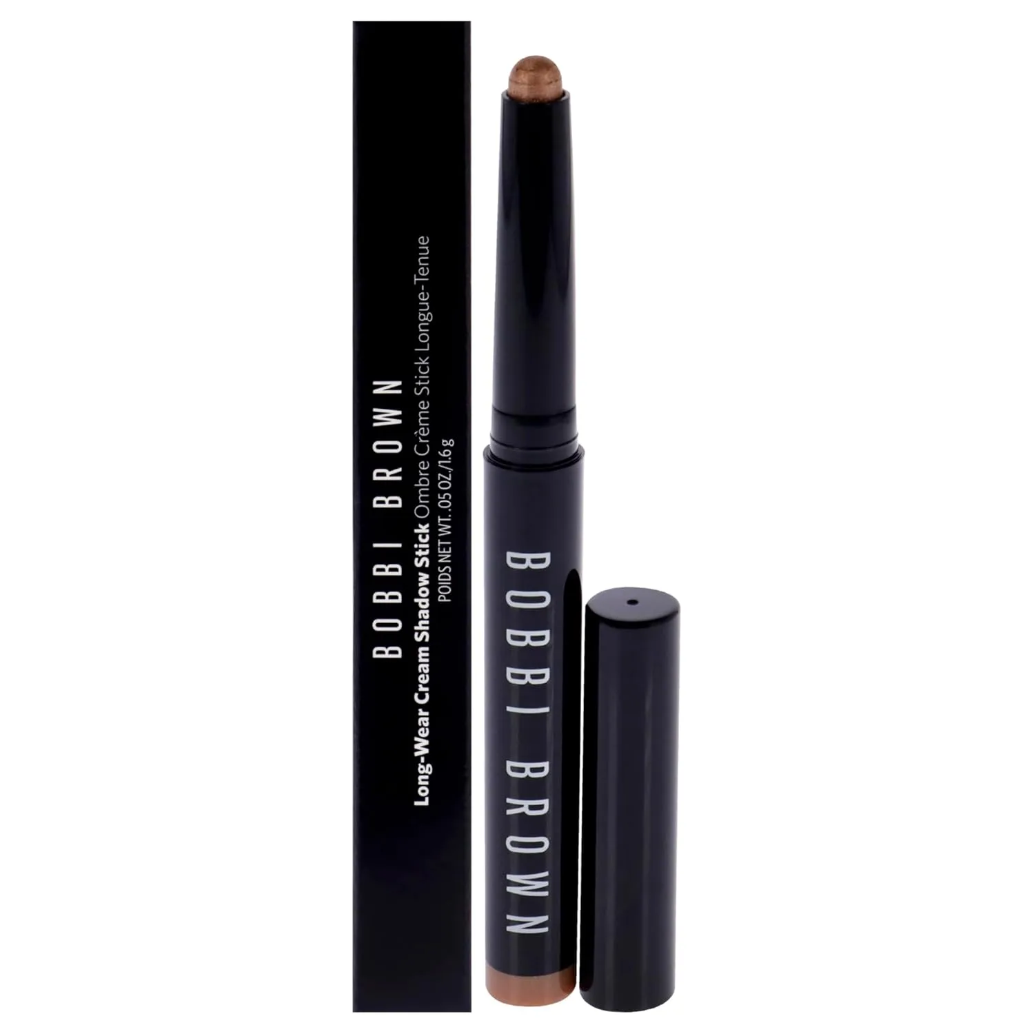 Long Wear Cream Shadow Stick - Golden Amber Shimmer by Bobbi Brown for Women - 0.05 oz Eye Shadow