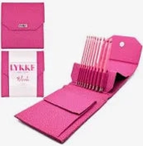 Lykke Make Happy Crochet Birchwood Hook Set 6" - Blush
