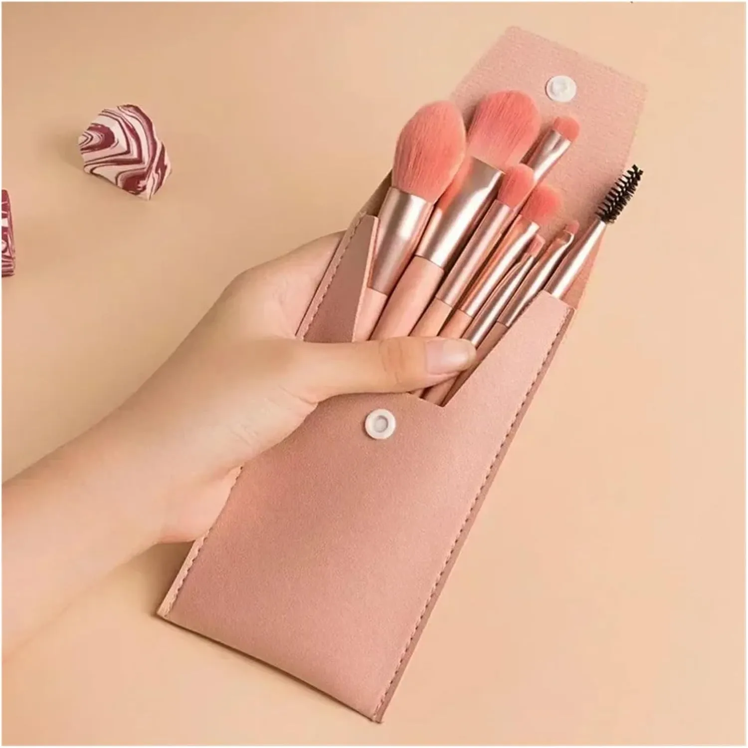 Make Up Brushes Set Cosmetic Powder Eye Shadow Foundation Blush Blending Concealer Professional Beauty Tool 8pcs(Blue)