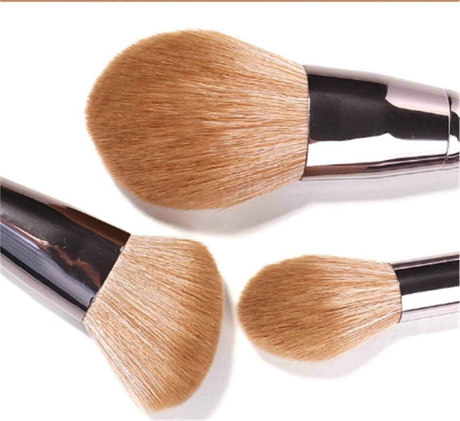 Make Up Brushes Set Makeup Brush Set 12 Pieces for Foundation Eye Shadow Facial Contour Brushes Makeup Tools Set(Gold-Brush Bucket)