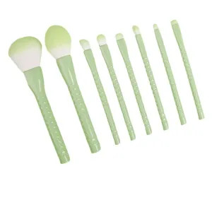 Makeup brush set with 8 candy dispersion brushes, super soft brush set, makeup brush beginner