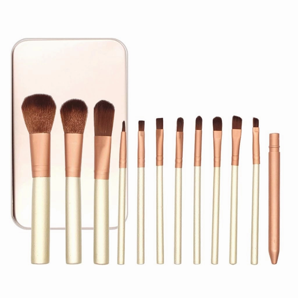 Makeup brush set 12 pcs boxes brush portable powder eye shadow brush makeup tools