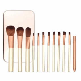 Makeup brush set 12 pcs boxes brush portable powder eye shadow brush makeup tools