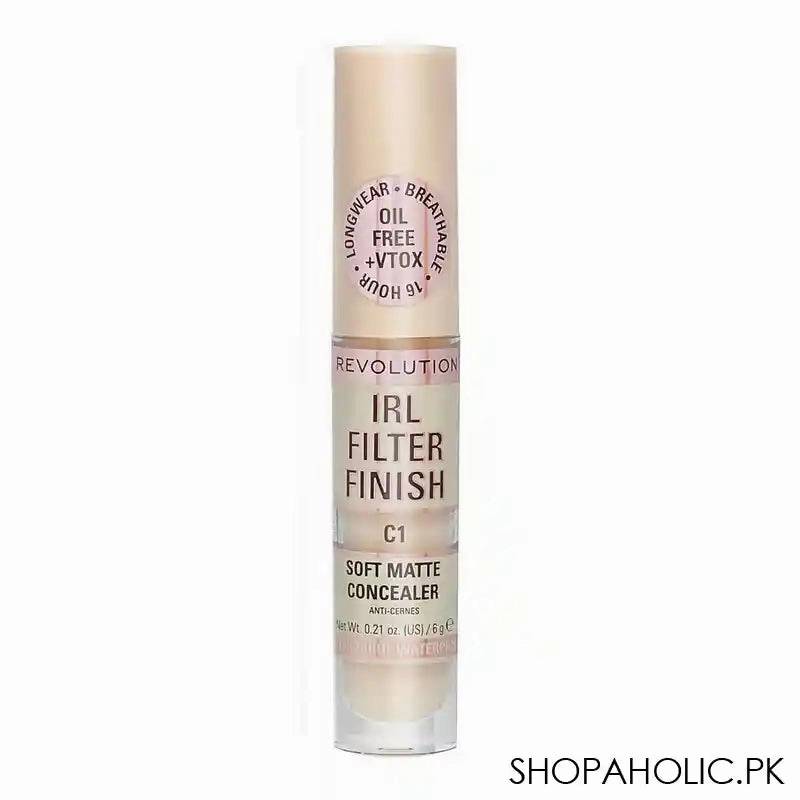 Makeup Revolution IRL Filter Finish Soft Matte Concealer, C1