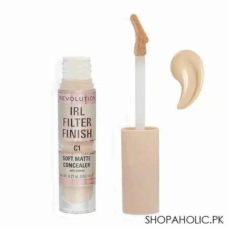 Makeup Revolution IRL Filter Finish Soft Matte Concealer, C1