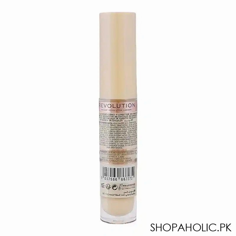 Makeup Revolution IRL Filter Finish Soft Matte Concealer, C6.5