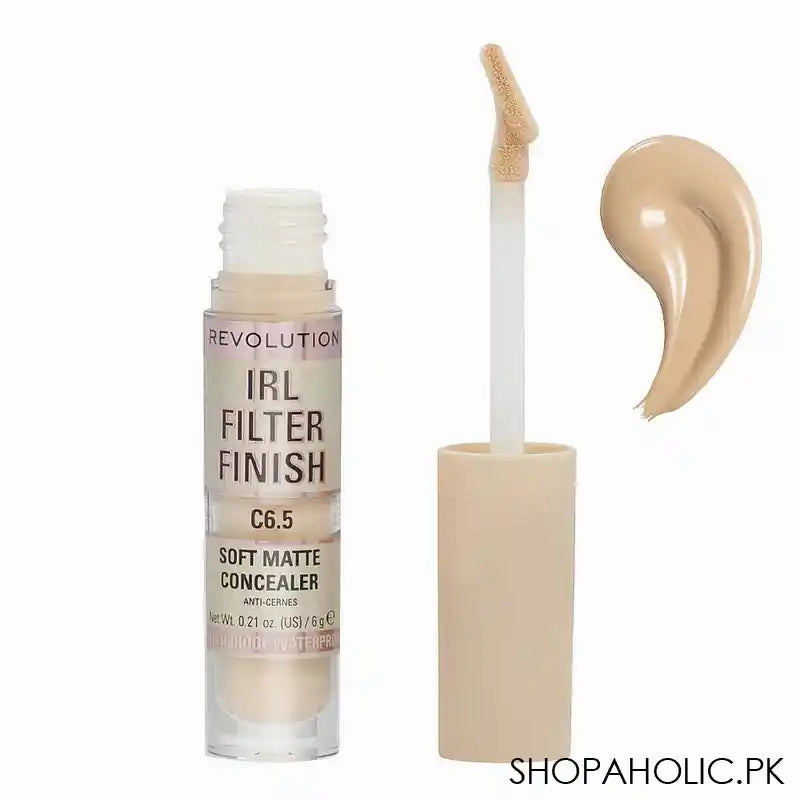 Makeup Revolution IRL Filter Finish Soft Matte Concealer, C6.5