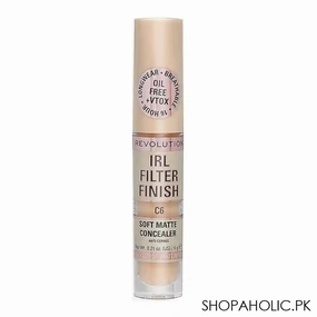 Makeup Revolution IRL Filter Finish Soft Matte Concealer, C6