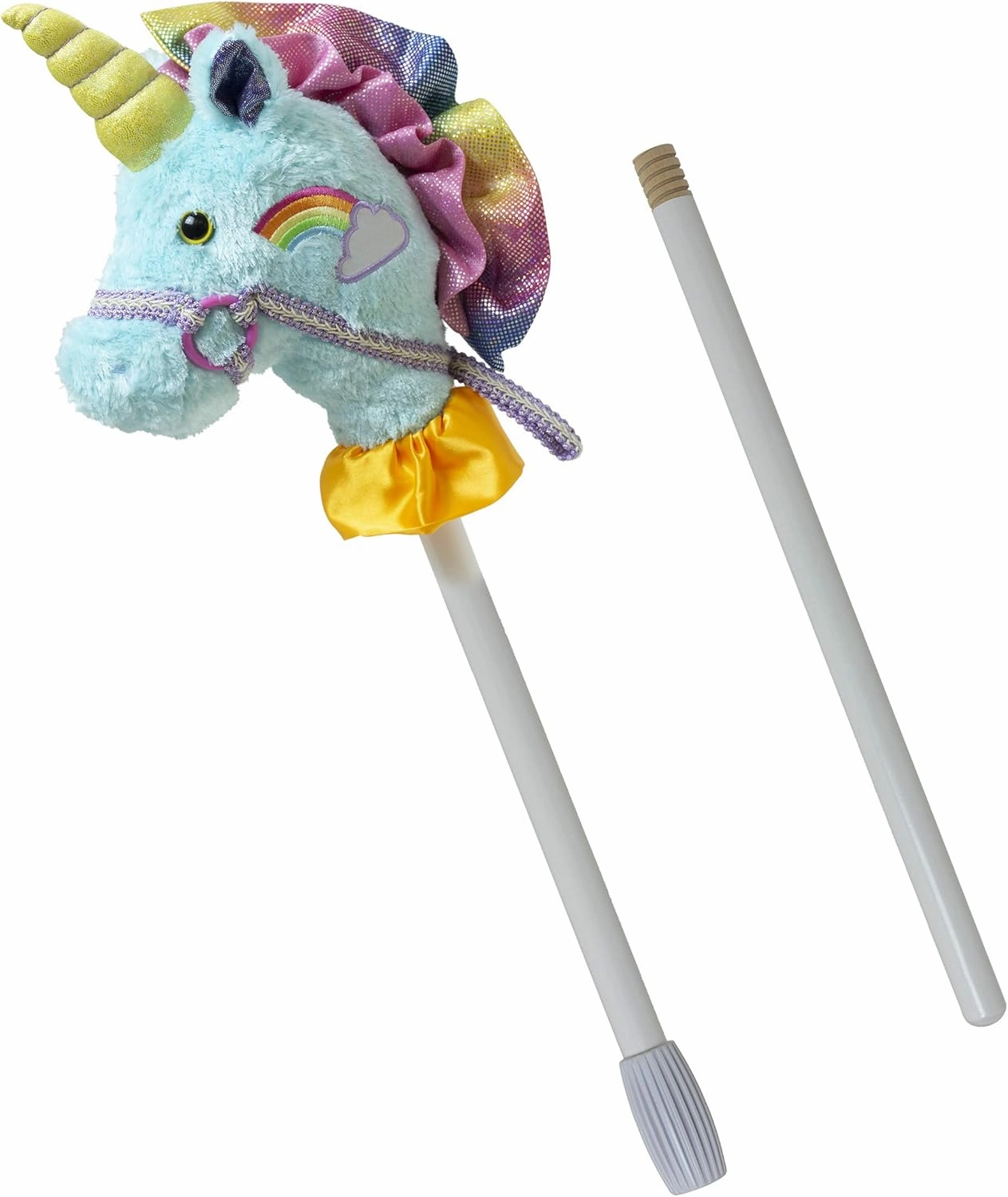Mary Meyer Hobby Horse Toy Fancy Prancer Stick Horses, 33-Inches Tall, Unicorn