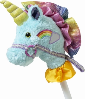 Mary Meyer Hobby Horse Toy Fancy Prancer Stick Horses, 33-Inches Tall, Unicorn