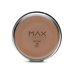 Max Factor Pan-Cake Water-Activated Makeup, Tan No.1 109 1.7 oz (49 g)