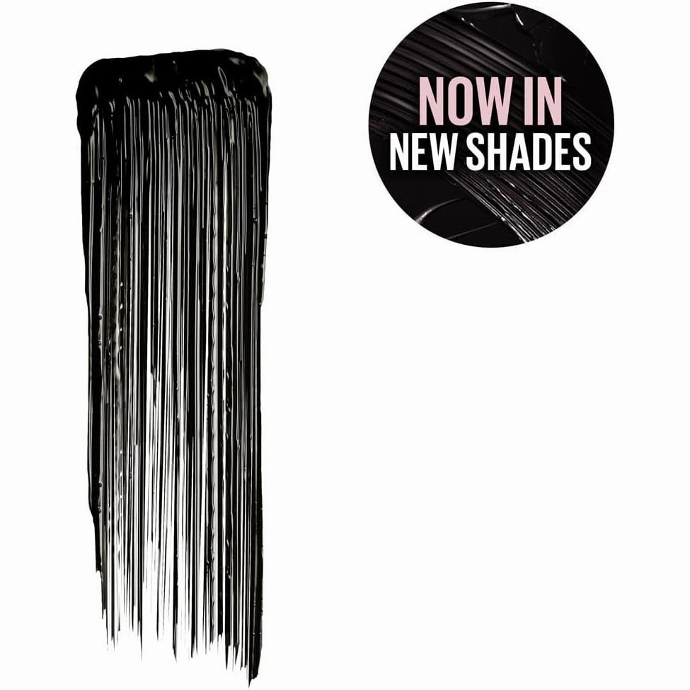 Maybelline New York Lash Sensational Sky High Mascara, Volumising & Lengthening Mascara, Washable Flake-Free Formula Infused with Bamboo Extract & Fibres, 7.2 ml, Shade: 01, Very Black