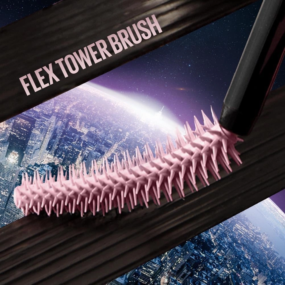 Maybelline New York Lash Sensational Sky High Mascara, Volumising & Lengthening Mascara, Washable Flake-Free Formula Infused with Bamboo Extract & Fibres, 7.2 ml, Shade: 01, Very Black