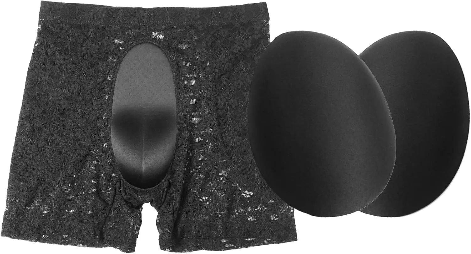 Men's Hiding Gaff Panty Shapwear Crossdressing Transgender Underwear Boxer Briefs Shorts