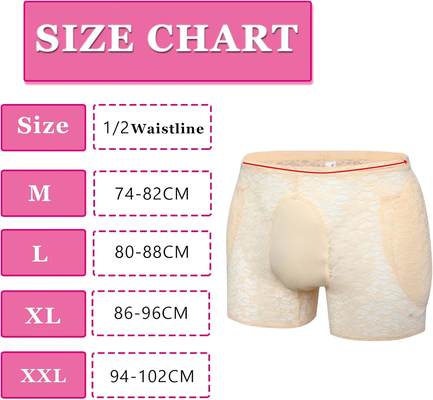 Men's Hiding Gaff Panty Shapwear Crossdressing Transgender Underwear Boxer Briefs Shorts