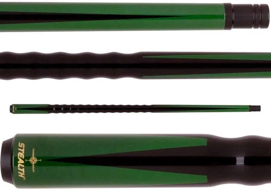 Metallic Green Pearl Dooley Handle Pool/Billiards Cue Stick