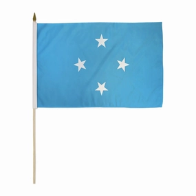 Micronesia 12x18in Stick Flag