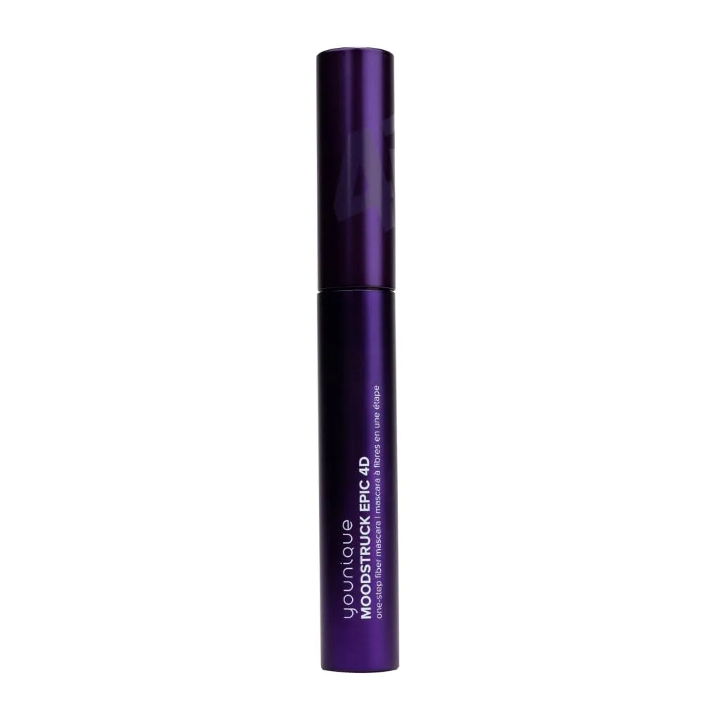 MOODSTRUCK EPIC 4D Fiber Lash Mascara | 7 ml | Black Volume and Length, Lengthening, Thickening, Fuller Lashes Amplify Smudge-Proof Eyelash Mascara, Makeup