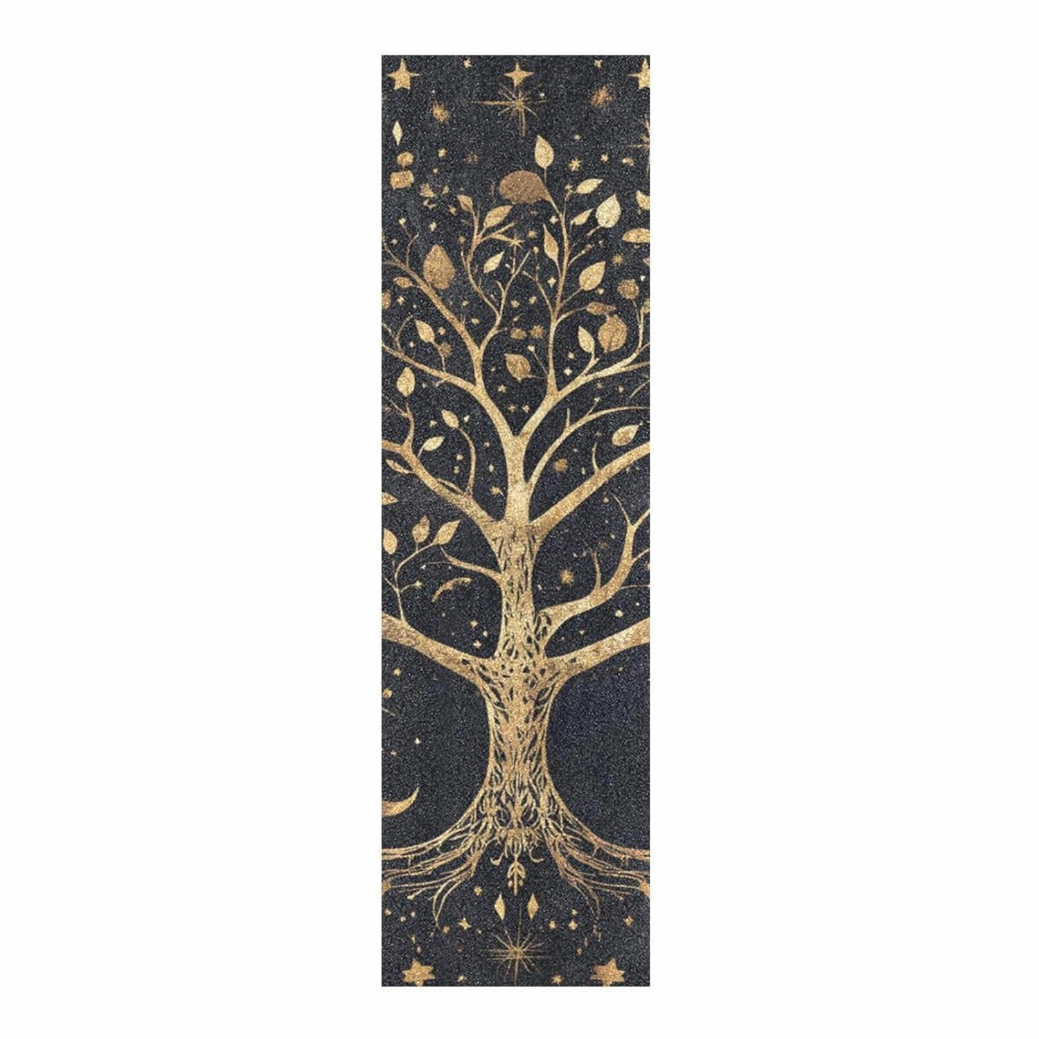 Moon Golden Grip Tape roll Skateboard Waterproof Fusion Scooter Grip Tape 33×9 Inch lijas para Skate